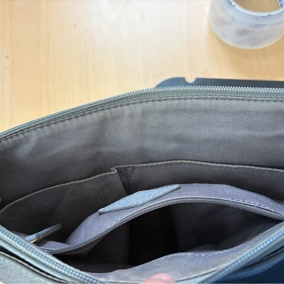 fossil Womens crossbody pebble leather bag - Picture 9 of 14